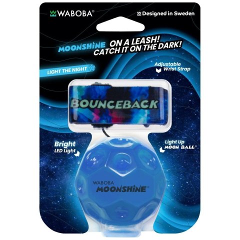 Piłeczka do rzucania Waboba LED Bounceback na lince (Produkt w kilku kolorach - wysyłka losowa)
