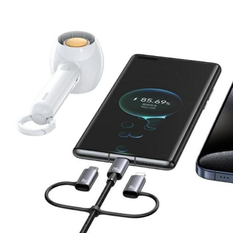 USAMS Kabel 6w1 Fast charging 240W 2m Data Cable Digital dispay Aluminium Alloy Seria Sufeng (SJ738)