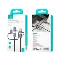 USAMS Kabel 6w1 Fast charging 240W 2m Data Cable Digital dispay Aluminium Alloy Seria Sufeng (SJ738)