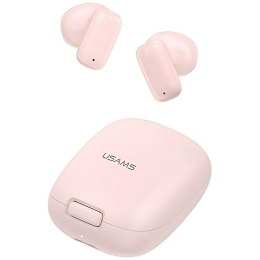 USAMS Słuchawki Bluetooth 5.3 TWSID Series bezprzewodowe różowy/pink BHUID04 (ID25)