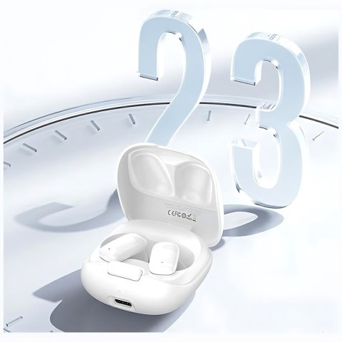 USAMS Słuchawki Bluetooth 5.3 TWSID Series bezprzewodowe różowy/pink BHUID04 (ID25)