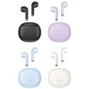 USAMS Słuchawki Bluetooth 5.3 TWSRhymbo Series bezprzewodowe beżowy/beige BHUYO02 (US-YO17)