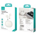 USAMS Słuchawki Bluetooth 5.3 TWSRhymbo Series bezprzewodowe beżowy/beige BHUYO02 (US-YO17)