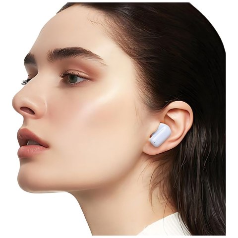USAMS Słuchawki Bluetooth 5.3 TWSTD Series bezprzewodowe biały/white BHUTD01 (TD22)