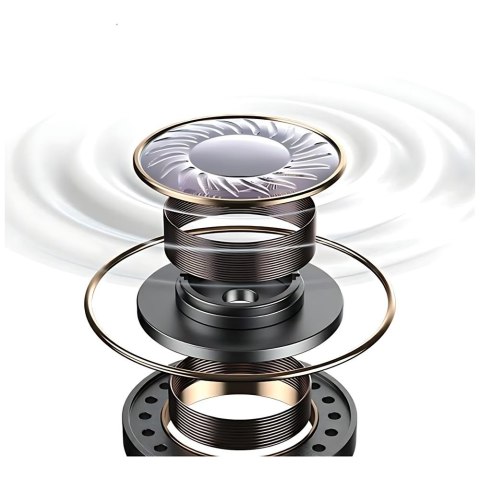 USAMS Słuchawki Bluetooth 5.3 TWSTD Series bezprzewodowe biały/white BHUTD01 (TD22)
