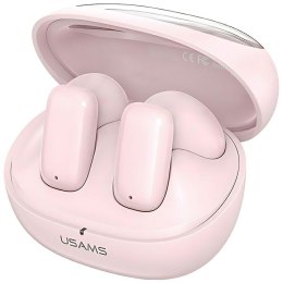 USAMS Słuchawki Bluetooth 5.3 TWSTD Series bezprzewodowe różowy/pink BHUTD03 (TD22)