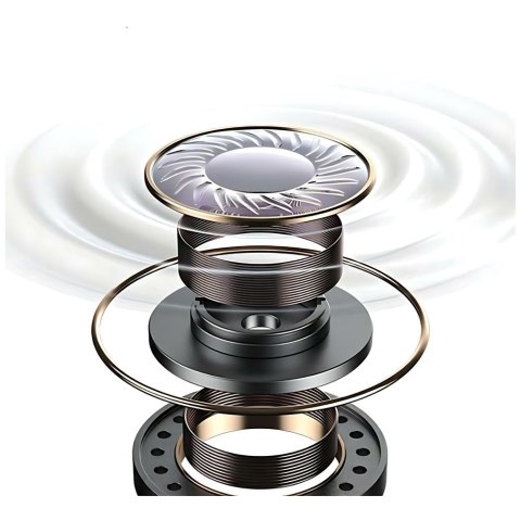 USAMS Słuchawki Bluetooth 5.3 TWSTD Series bezprzewodowe zielony/green BHUTD04 (TD22)