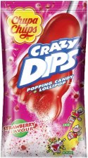 Chupa Chups Crazy Dips Strawberry 14 g