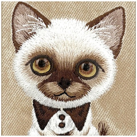 Etui Nimmy Big Eyed Pet 2.0 Cat do iPhone 17 beżowy
