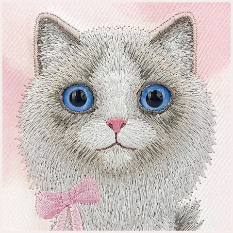 Etui Nimmy Big Eyed Pet 2.0 Cat do iPhone 17 różowy