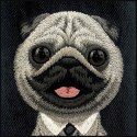 Etui Nimmy Big Eyed Pet 2.0 Dog do iPhone 17 czarny