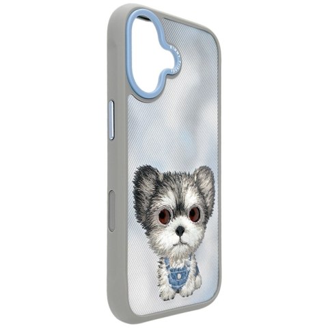 Etui Nimmy Big Eyed Pet 2.0 Dog do iPhone 17 szary