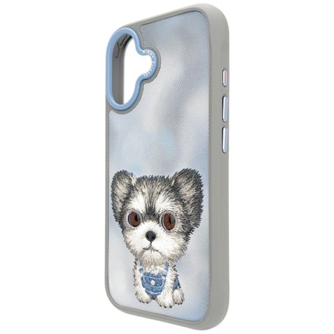 Etui Nimmy Big Eyed Pet 2.0 Dog do iPhone 17 szary