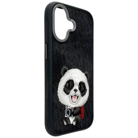 Etui Nimmy Big Eyed Pet 2.0 Panda do iPhone 17 czarny