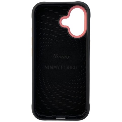 Etui Nimmy Glasses Cool Cat do iPhone 17 czarny