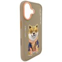 Etui Nimmy Glasses Cool Dog do iPhone 17 beżowy
