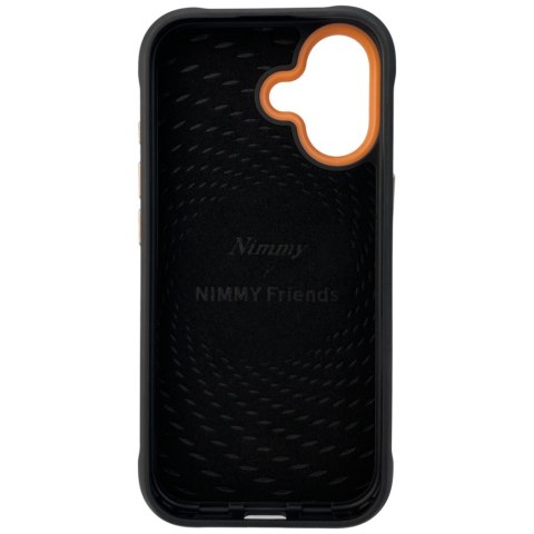 Etui Nimmy Glasses Cool Dog do iPhone 17 czarny