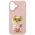 Etui Nimmy Glasses Cool Dog do iPhone 17 różowy