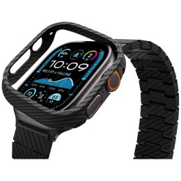 Etui PITAKA Air Case do Apple Watch Ultra 1/2/3 (49 mm) czarno-szary