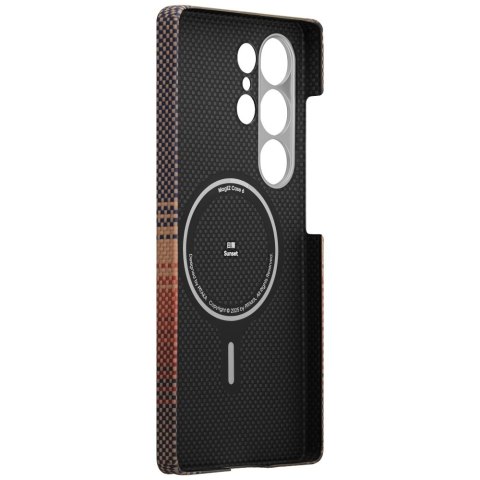 Etui PITAKA Ultra-Slim MagSafe do Samsung Galaxy S25 Ultra sunset