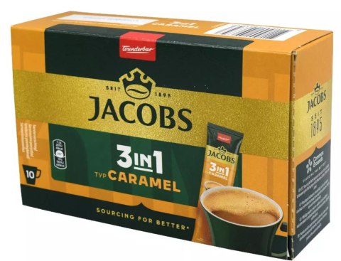 Jacobs 3 in 1 Caramel 10 szt.