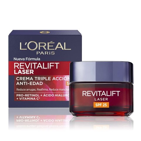 Krem do Twarzy L'Oreal Make Up Revitalift Laser Spf 25 Spf 20 50 ml
