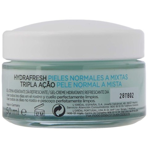 Krem na Dzień L'Oreal Make Up Hydrafresh 50 ml