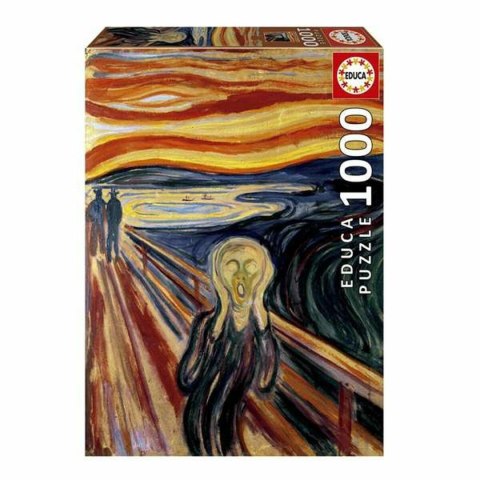 Układanka puzzle Educa 20308 The Scream, Edvard Munch 1000 Części