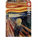 Układanka puzzle Educa 20308 The Scream, Edvard Munch 1000 Części