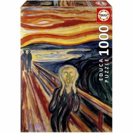 Układanka puzzle Educa 20308 The Scream, Edvard Munch 1000 Części