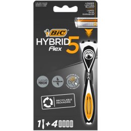 BIC Flex 5 Hybrid Maszynka+ 4 wymienne ostrza