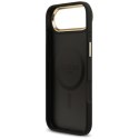 Etui Guess 4G Stripe MagSafe do iPhone Air czarny