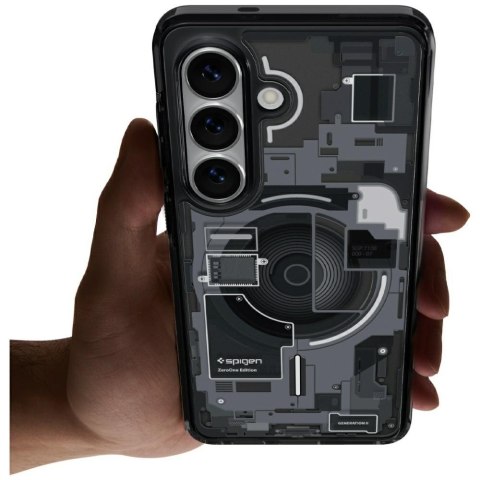 Etui Spigen Ultra Hybrid Mag MagSafe do Samsung Galaxy S26 zero one black