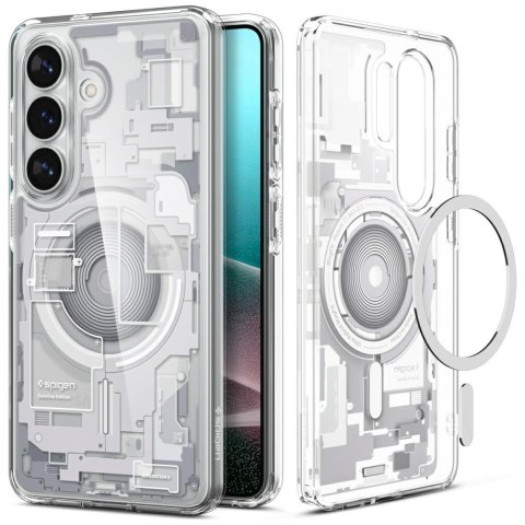 Etui Spigen Ultra Hybrid Mag MagSafe do Samsung Galaxy S26 zero one white