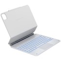 Etui Typecase Edge z klawiaturą do iPad Air 13" 2024/2025 biały