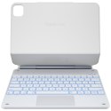 Etui Typecase Edge z klawiaturą do iPad Air 13" 2024/2025 biały