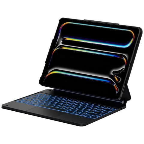 Etui Typecase Edge + z klawiaturą do iPad Air 13" M2 2024 / M3 2025 / M4 2026 czarny