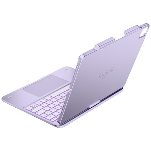 Etui Typecase Flexbook Touch z klawiaturą do iPad Air 13" M2 2024 / M3 2025 / M4 2026 jasny fiolet