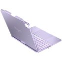Etui Typecase Flexbook Touch z klawiaturą do iPad Air 13" M2 2024 / M3 2025 / M4 2026 jasny fiolet
