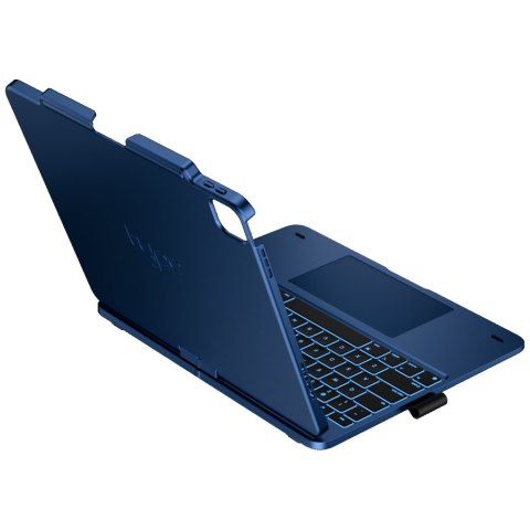 Etui Typecase Flexbook Touch z klawiaturą do iPad Air 13" M2 2024 / M3 2025 / M4 2026 niebieski