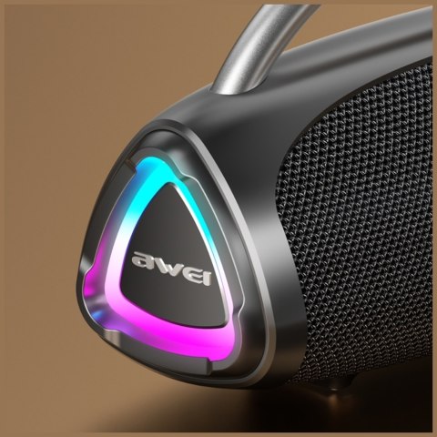 Głośnik bezprzewodowy AWEI KA39 100W Bluetooth 5.3 przenośny zewnętrzny czarny