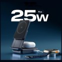 Ładowarka indukcyjna 2w1 Spigen Essential Qi2.2 25W MagSafe czarny