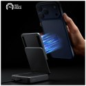 Ładowarka indukcyjna 2w1 Spigen Essential Qi2.2 25W MagSafe czarny