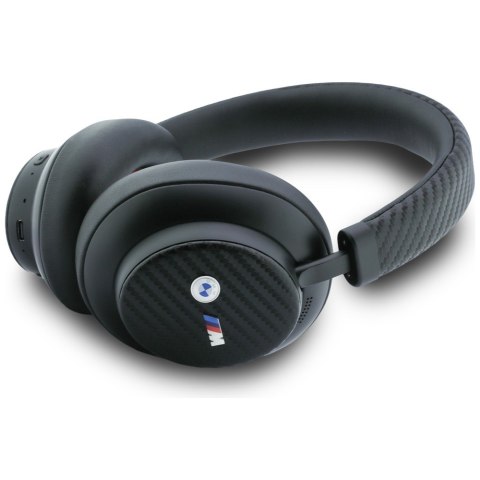 Słuchawki nauszne BMW M Carbon Metal Logo Bluetooth ENC czarny