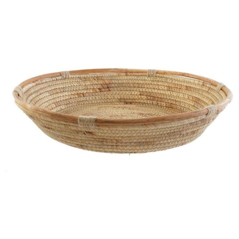 Dekoracja na Stół DKD Home Decor Brązowy Pałka wodna 42 x 42 x 8 cm
