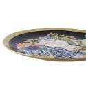 Dekoracja na Stół DKD Home Decor Niebieski Wielokolorowy Porcelana 42 x 42 x 4 cm