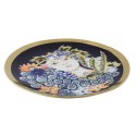 Dekoracja na Stół DKD Home Decor Niebieski Wielokolorowy Porcelana 42 x 42 x 4 cm