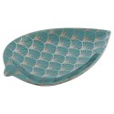 Dekoracja na Stół DKD Home Decor Turkusowy Porcelana 27,5 x 16 x 3 cm