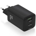 Ładowarka Ścienna Aisens ASCH-65W3P042-BK Czarny Wielokolorowy 65 W