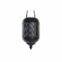 Lampa DKD Home Decor Brązowy Czarny Metal Szkło Sznurek Loft 22 x 22 x 43 cm